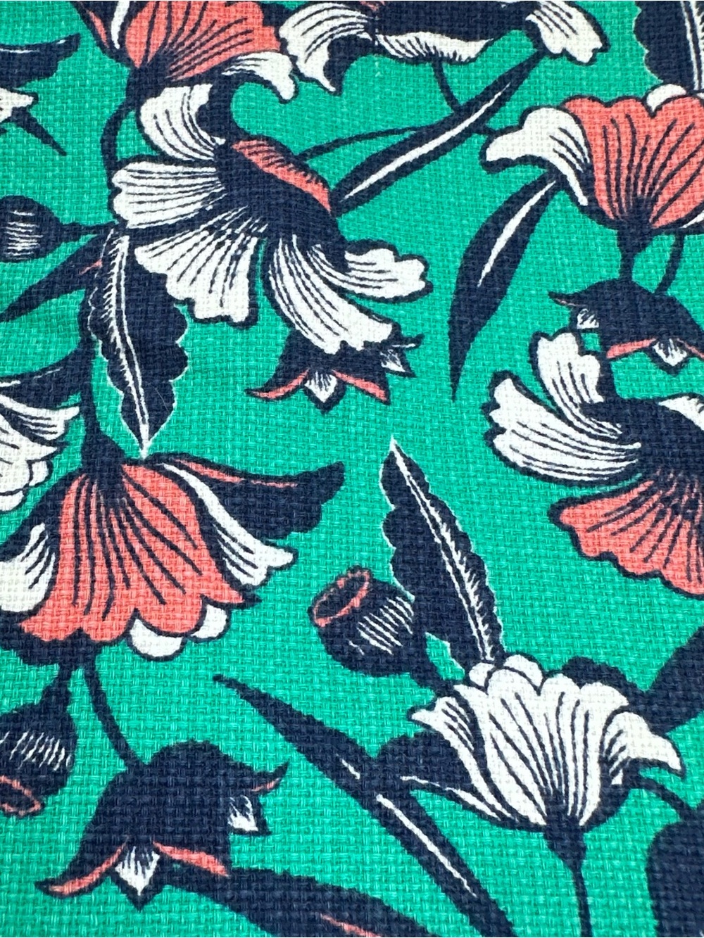 J. by J.Crew Women's A Line Skirt Green Floral Pencil Size
8 Lined 100% Cotton - Picture 7 of 14